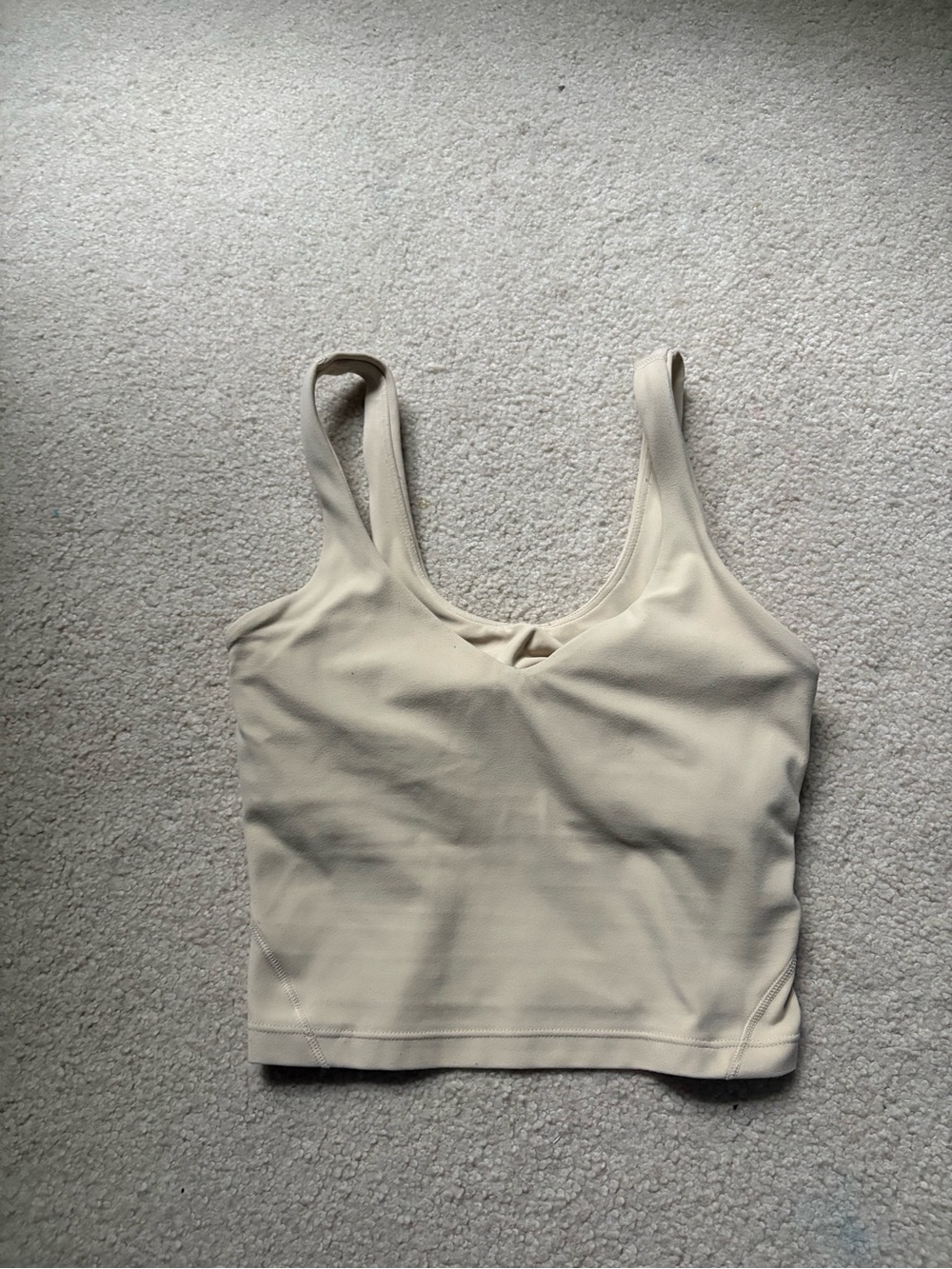 lululemon athletica Cream Align Tank Top